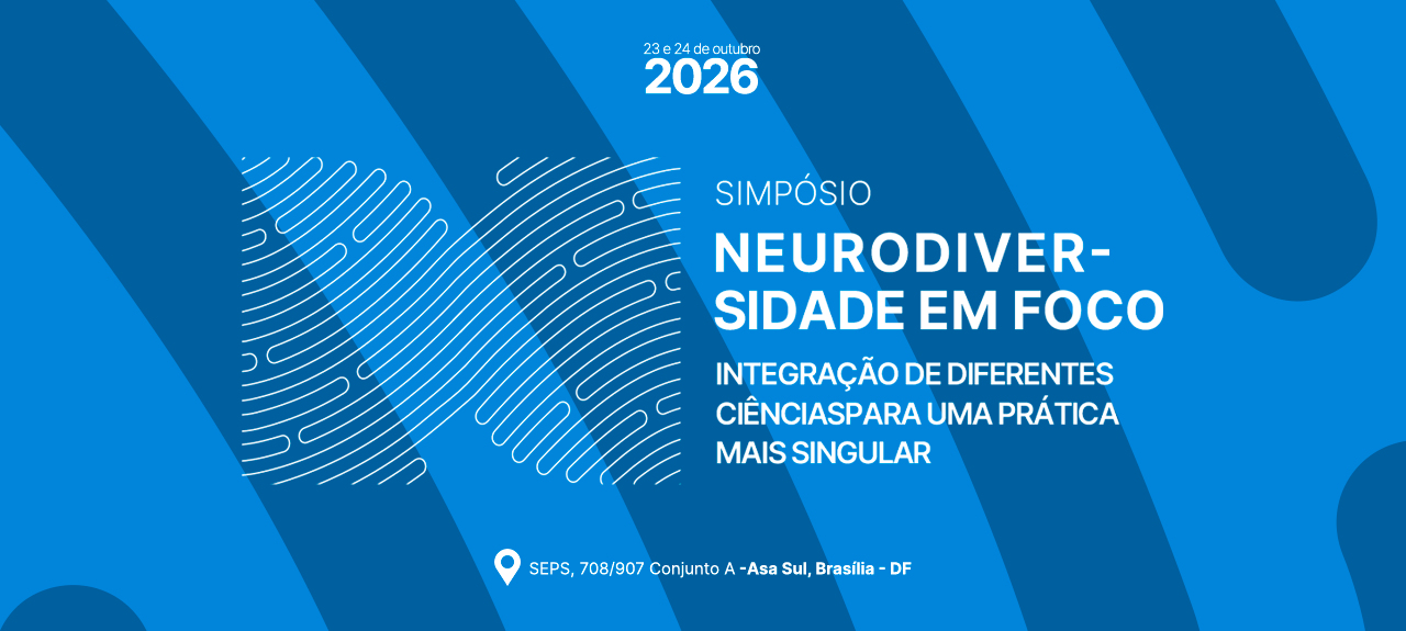 Folder oficial do Simpósio Neurodiversidade em Foco, em Brasília