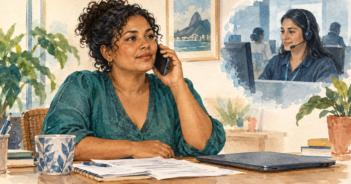 Ilustração editorial: Projeto quer garantir ligações gratuitas a centrais públicas; INSS já atende sem cobrança